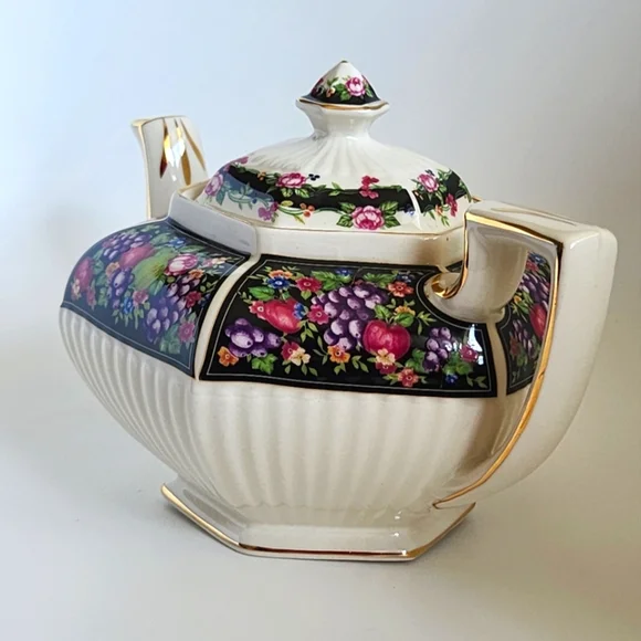 James Sadler Teapot "Bacchus" #4737 Heirloom Collection Vintage, Made in England - Picture 9 of 11